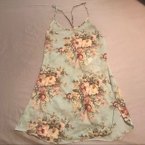 Victoria's Secret Vintage Sheer Floral Nightgown